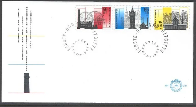 3088 - Nederland fdc nvphnr. 244 onbeschreven - 0