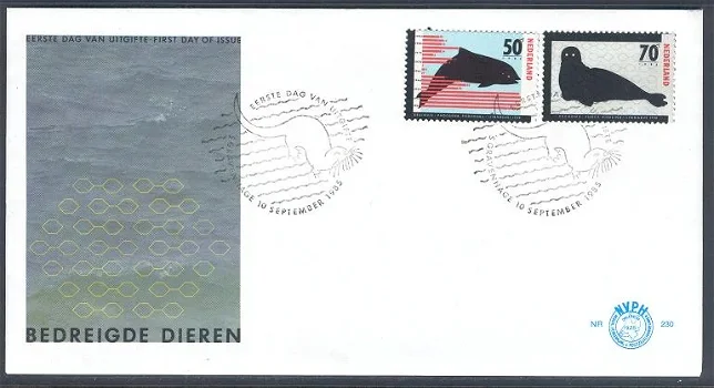 3073 - Nederland fdc nvphnr. 230 onbeschreven - 0