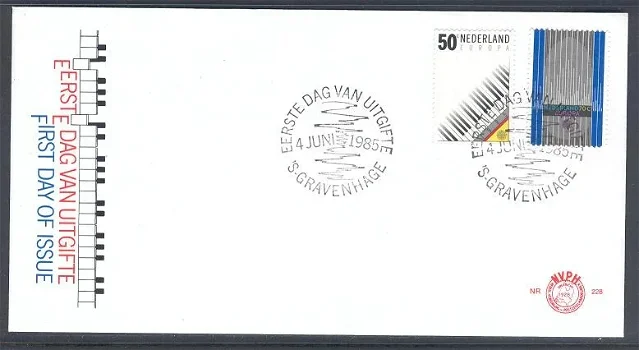 3071 - Nederland fdc nvphnr. 228 onbeschreven - 0