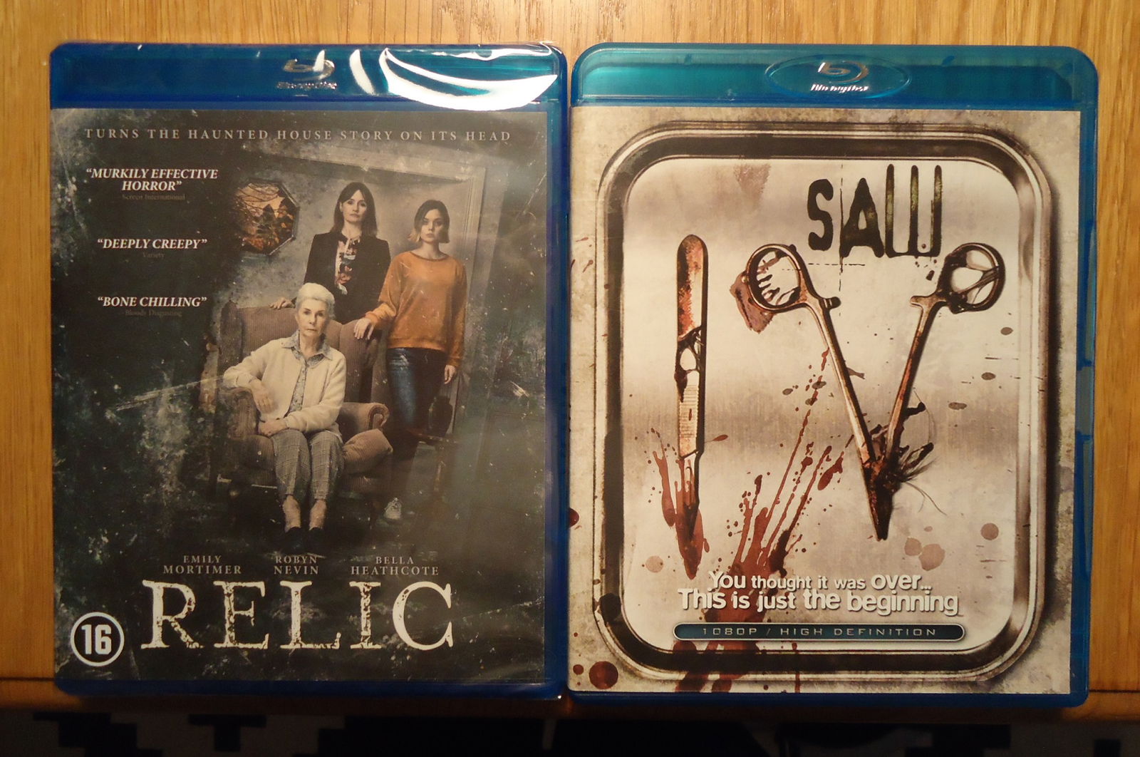 Te koop de nieuwe originele Blu-ray "Relic" (nog geseald). - Afbeelding 3