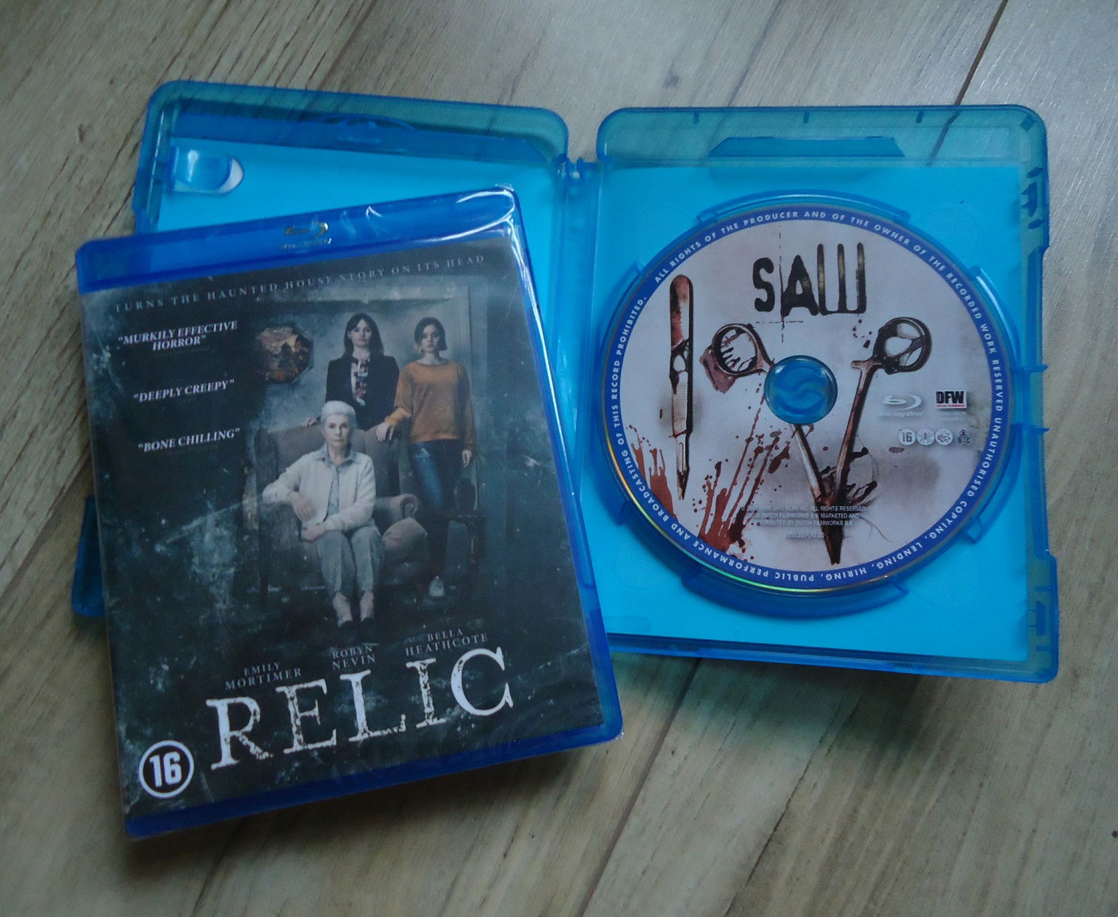 Te koop de nieuwe originele Blu-ray "Relic" (nog geseald). - Afbeelding 6