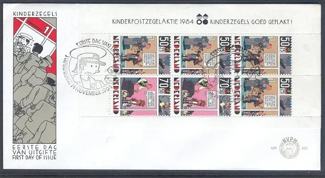 3065 - Nederland fdc nvphnr. 223a onbeschreven - 0