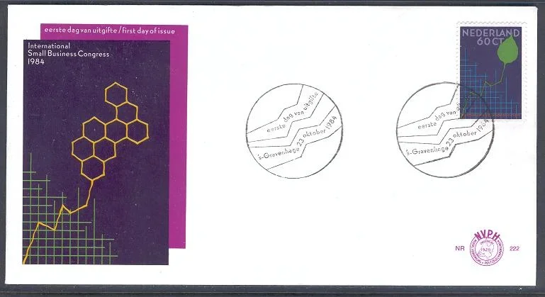 3063 - Nederland fdc nvphnr. 222 onbeschreven - nr. 1