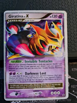 Giratina LV.X DP38 Ultra Rare Pokemon Diamond & Pearl Promo (out off border) gebruikt - 0