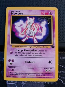 Mewtwo 3 Promo (WB) Pokemon Wizards Black Star Promo gebruikt - 0