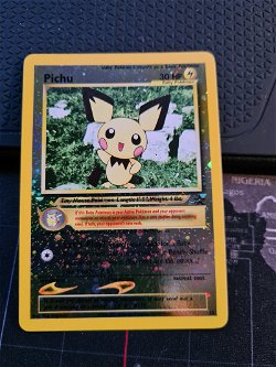 Pichu 35 Reverse Holo Promo Wizards Black Star nm