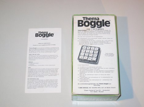 Thema Boggle - Clipper - 1982 - 2