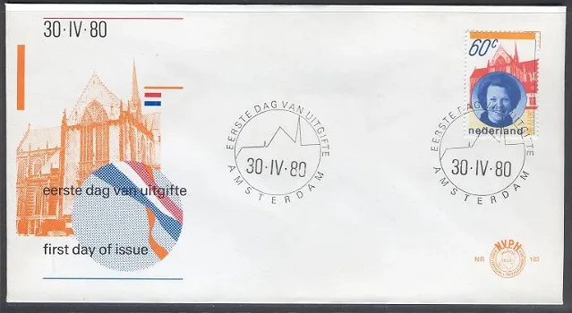 3017 - Nederland fdc nvphnr. 183 onbeschreven - 0