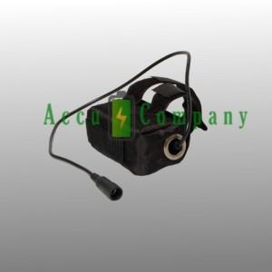 Reserveaccu 7.4V 4400mAh voor LED fietslamp - Afbeelding 2