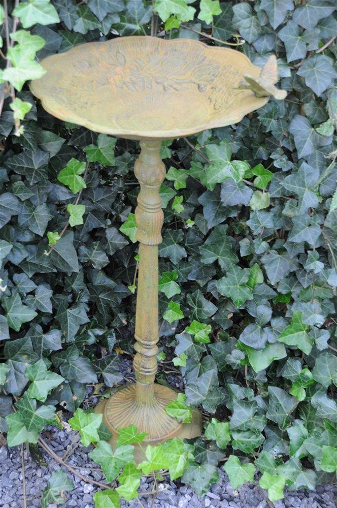 1 vogelbad met Hummingbird XL-vogel-tuinbad-decoratie - nr. 1
