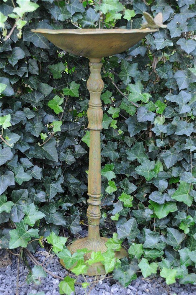 1 vogelbad met Hummingbird XL-vogel-tuinbad-decoratie - Afbeelding 6
