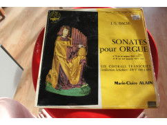 5l - lp - marie claire alain - sonatespour orgue - erato 50031 - nr. 1