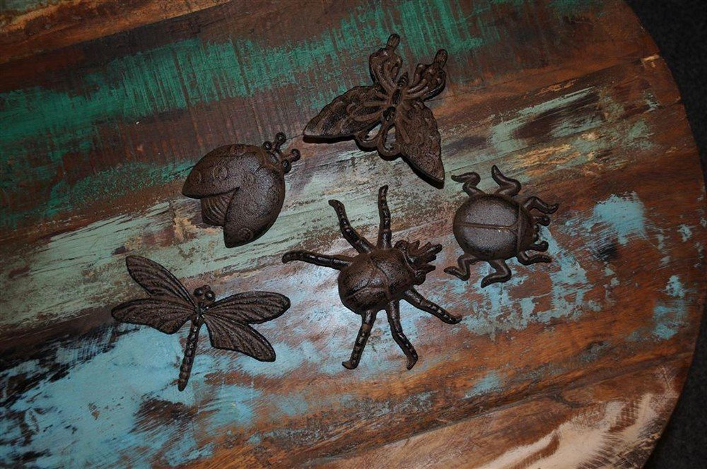 5 x insect gietijzer, wandornament- mooi-deco-tuin - Afbeelding 2