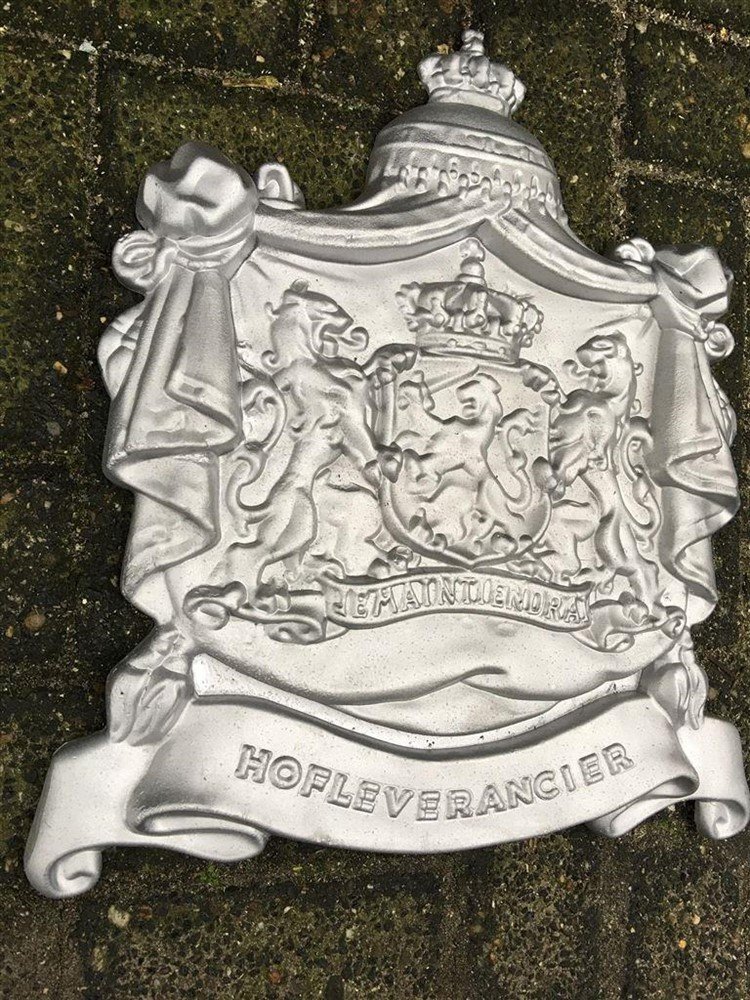 Aluminium wandornament met de spreuk- hofleverancier - Afbeelding 7