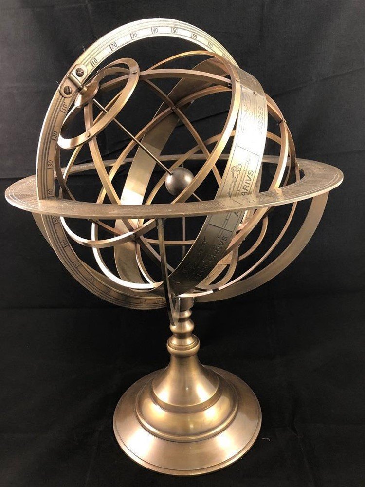 Armillaire bol Globe- klok sferische-kompas-decoratie - Afbeelding 2