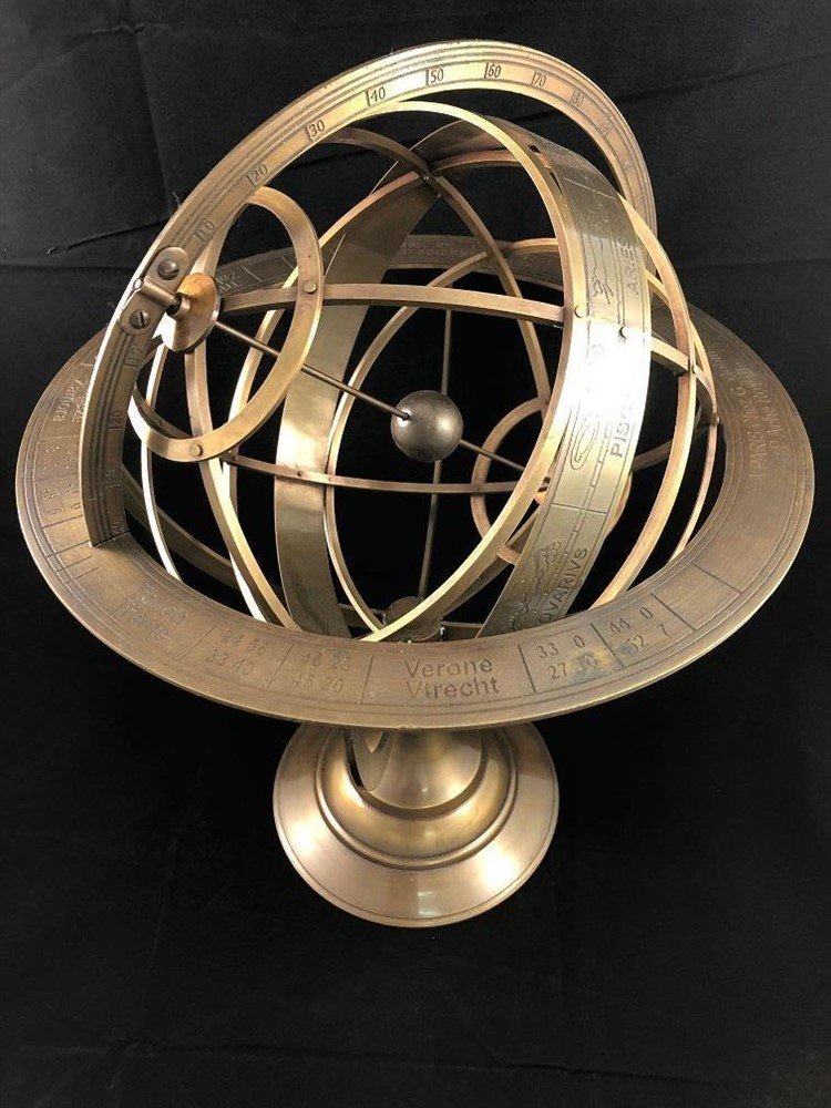 Armillaire bol Globe- klok sferische-kompas-decoratie - Afbeelding 3