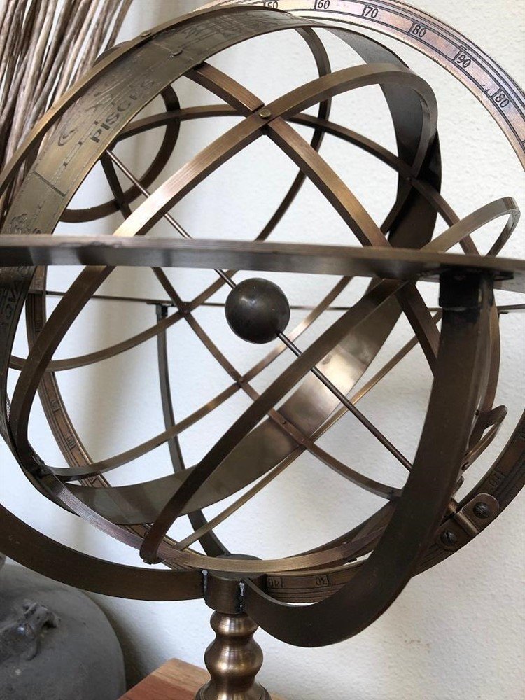 Armillaire bol Globe- klok sferische-kompas-decoratie - Afbeelding 7