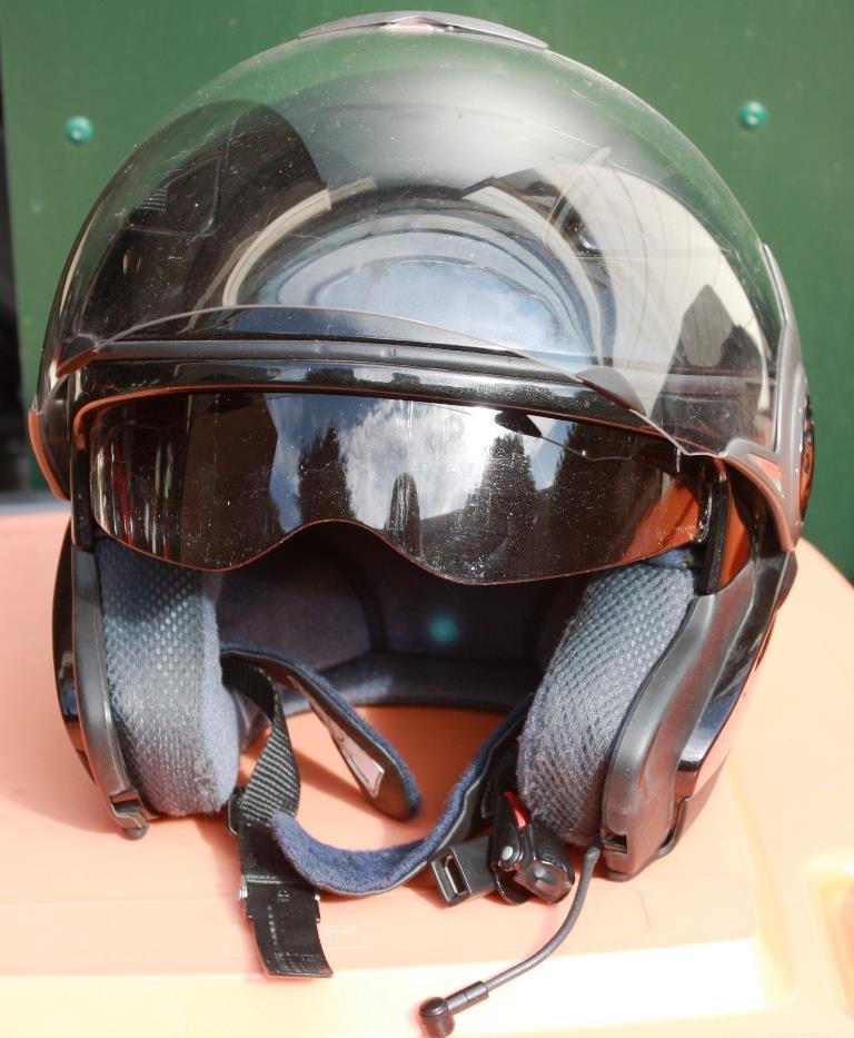 Airoh JET 55 Jethelm met zonneversier+ bluethoot Headset (Maat M) - nr. 1