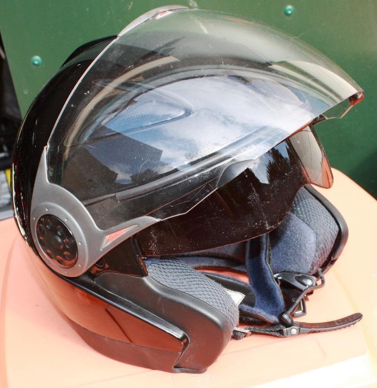 Airoh JET 55 Jethelm met zonneversier+ bluethoot Headset (Maat M) - Afbeelding 2