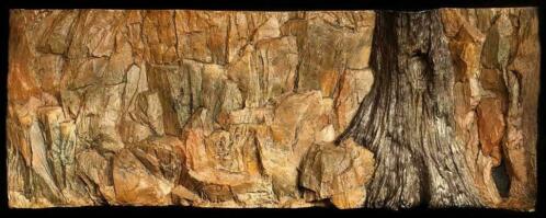 Standard 3D Aquarium-Terrarium achterwanden - Afbeelding 2