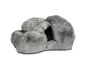 "Stone" Aquarium Rots element grijs ST-E42 - nr. 1