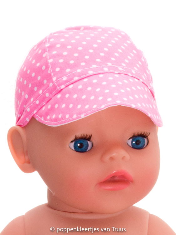 Baby Born Soft 36 cm Zomersetje roze/wit/hartjes/streep/stipjes - Afbeelding 3