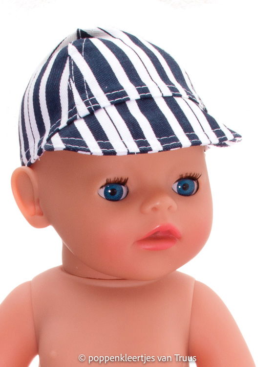 Baby Born Soft 36 cm Jongens setje blauw/wit/streep/maritiem - Afbeelding 4