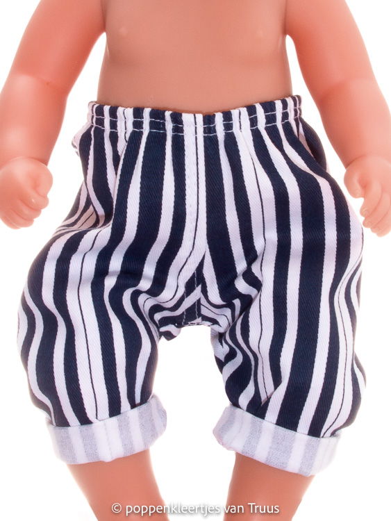 Baby Born Soft 36 cm Jongens setje blauw/wit/streep/maritiem - Afbeelding 5