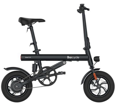 Baicycle Mini Electric Folding Bike 12 Inch - 0