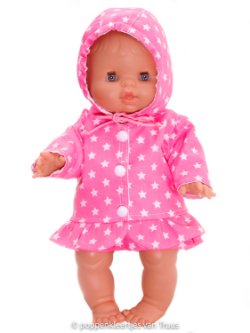 Paola Reina 34 cm Jasje roze/sterretjes