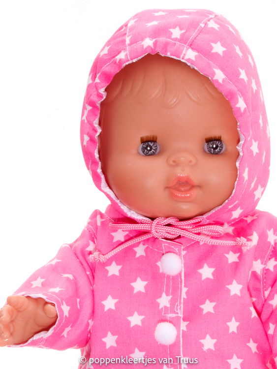 Paola Reina 34 cm Jasje roze/sterretjes - Afbeelding 2