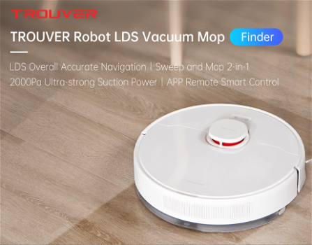 TROUVER Finder Robot Vacuum Cleaner 2000Pa - 0