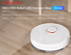 TROUVER Finder Robot Vacuum Cleaner 2000Pa