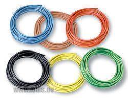 Electrokabel geel Ø 1,5 mm. 5 meter - nr. 1