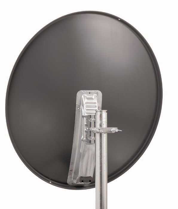 Triax satelliet schotel antenne van 64 cm, antraciet - Afbeelding 2
