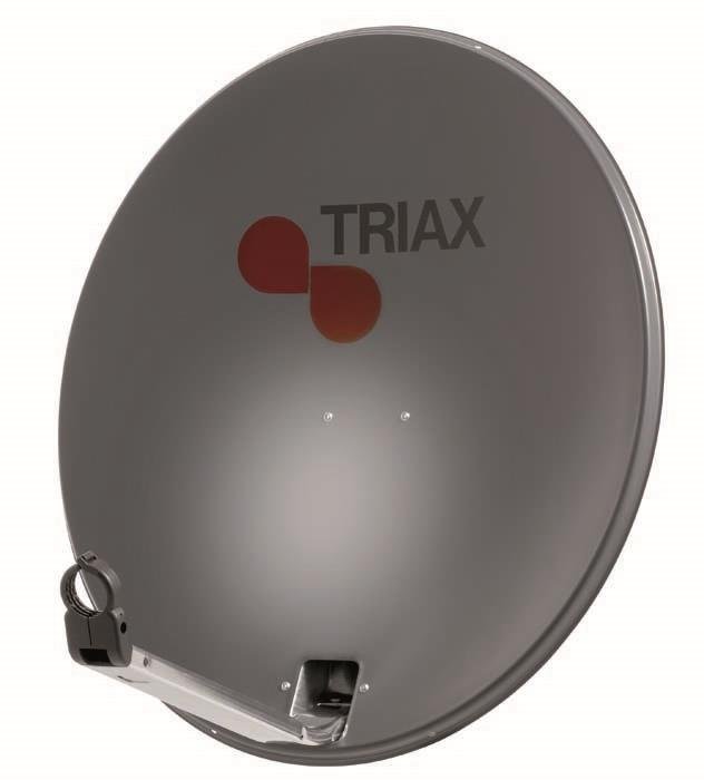Triax satelliet schotel antenne van 64 cm, antraciet - Afbeelding 3