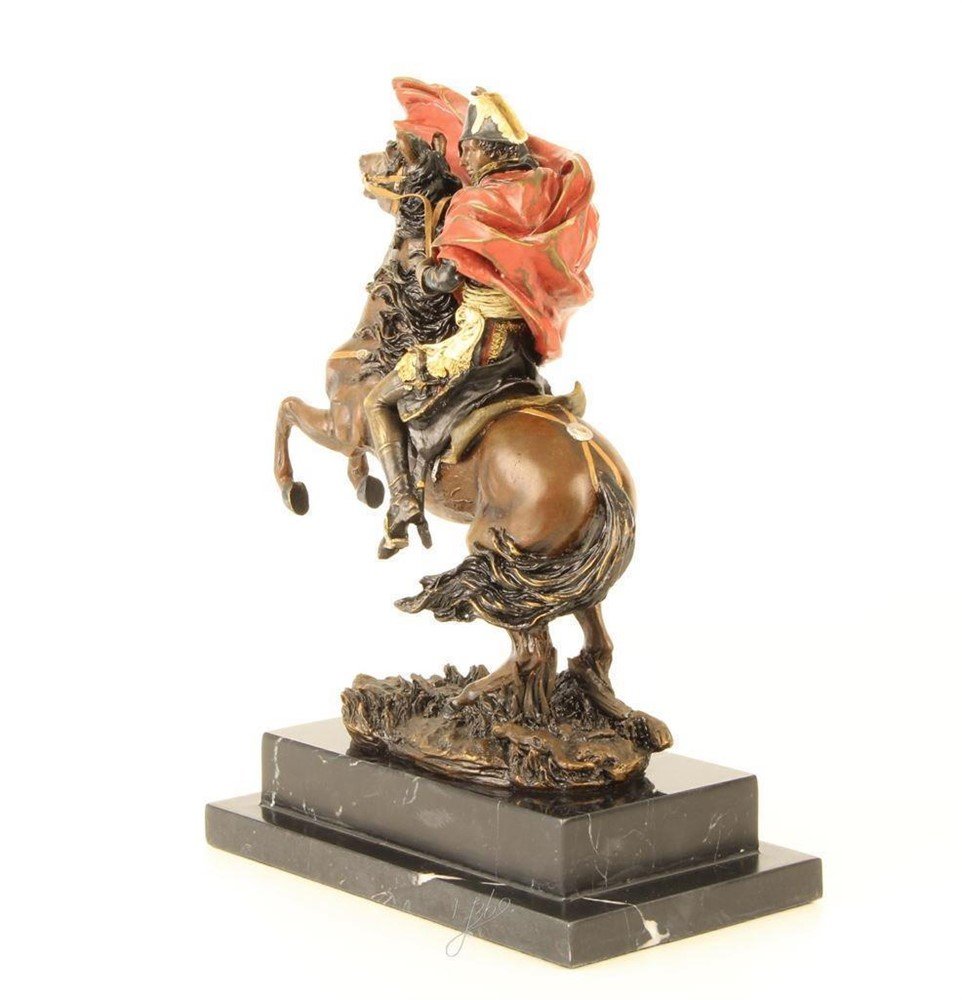 Een bronzen-gekleurd-beeld-Napoleon-paard-deco-brons - Afbeelding 2