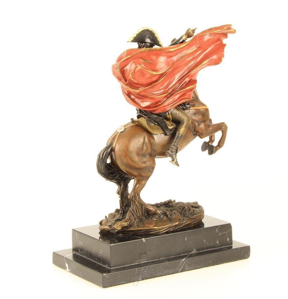 Een bronzen-gekleurd-beeld-Napoleon-paard-deco-brons - Afbeelding 4