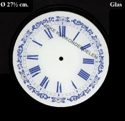 = Wijzerplaat Schwartzwalder = glas =44230