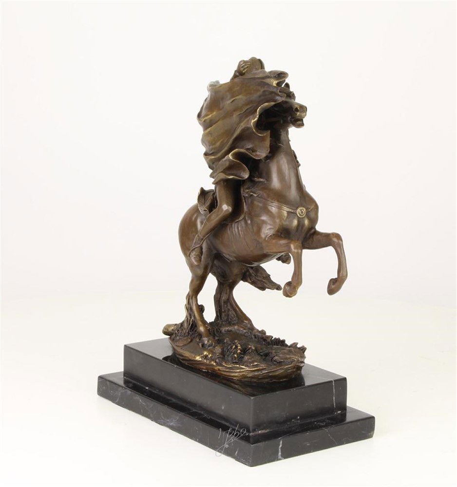 Een bronzen beeld van Napoleon op paard-brons-paard - Afbeelding 4