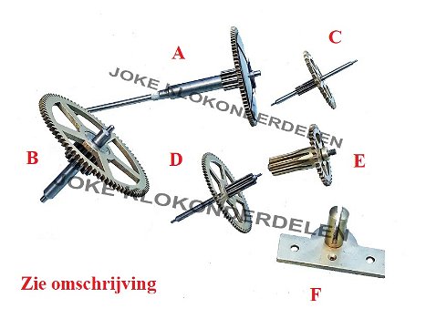 = Onderdelen = Lambert prikklok =44303 - 0