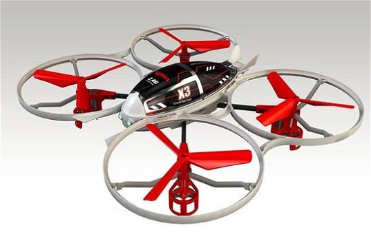 RC Quadcopter syma X 3 2.4 GHz 4-kanaals 24 cm - 0