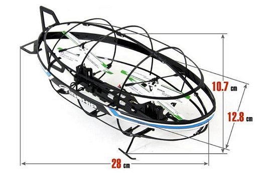 Radiografische Airship Zeppelin 3 kanaals 28cm nieuw - 1