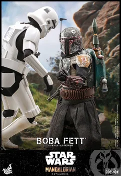 HOT DEAL Hot Toys The Mandalorian Boba Fett TMS033 - 5