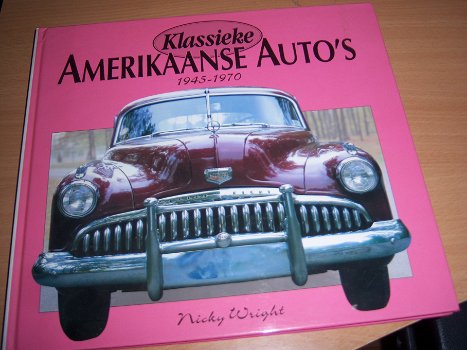 Boek : Klassieke Amerikaanse auto's 1943 - 1970. - 0