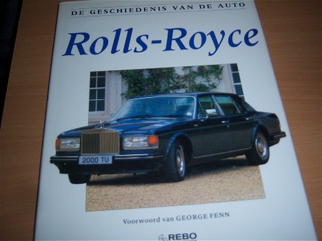 Boek ; De geschiedenis van de auto Rolls-Royce. - 0