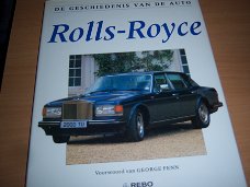 Boek ; De geschiedenis van de auto Rolls-Royce.