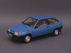 1:18 KK-Scale Lada Samara 1984 VAZ-2108 blauw 1v250st.
