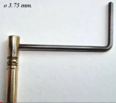 Nr. 2189 - 7 Kruksleutel snaarregulateur 4,00 mm.