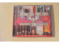 215n - cd - 20 jaar hits 1981 - 2001 - muziek 20 daagse - nr. 1